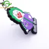 Custom 3D soft pvc keychain 2017 promotional gifts key chain