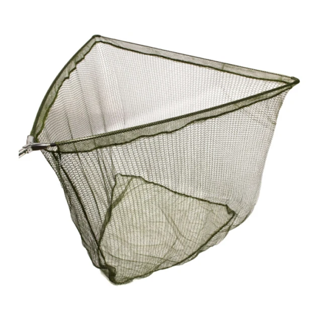 Customize hot sale 42 inch landing net ideal for carp and pike black or green mesh