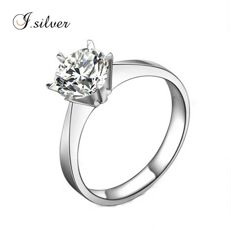 

wholesale jewelry solitaire 925 sterling silver rings for women R30015
