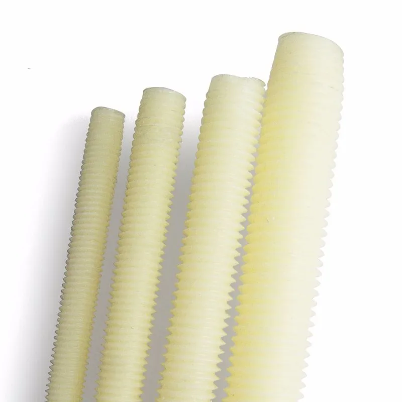 M36 M39*2000mm White Plastic Rubber Nylon Threaded Rod Din975 Buy