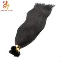 

Double Drawn cuticle aligned virgin Brazilian remy hair 100 human hair bulk raw unprocessed virgin Indian hair wholesale