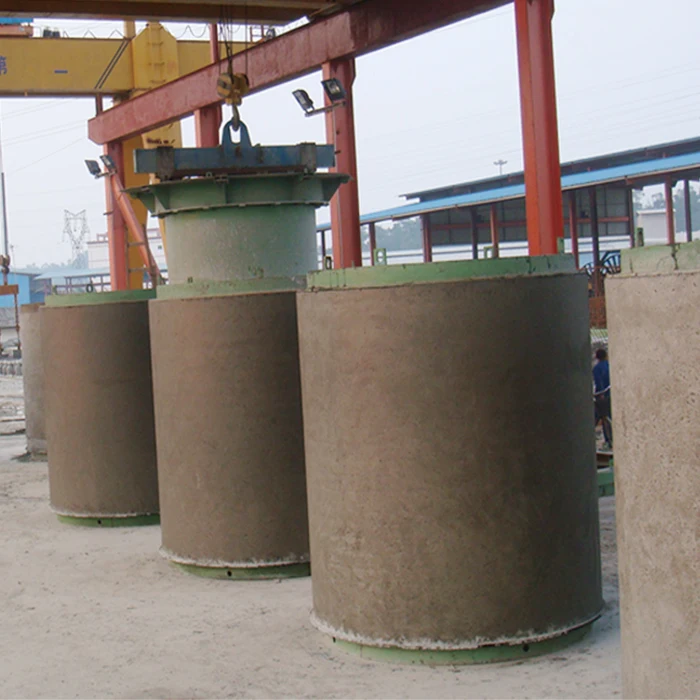 Fully Automatic Casting Rcc Vibration Vertical Concrete Pipe Making