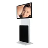 43 inch large screen digital signage kiosk touch screen advertising player rotate digital totem