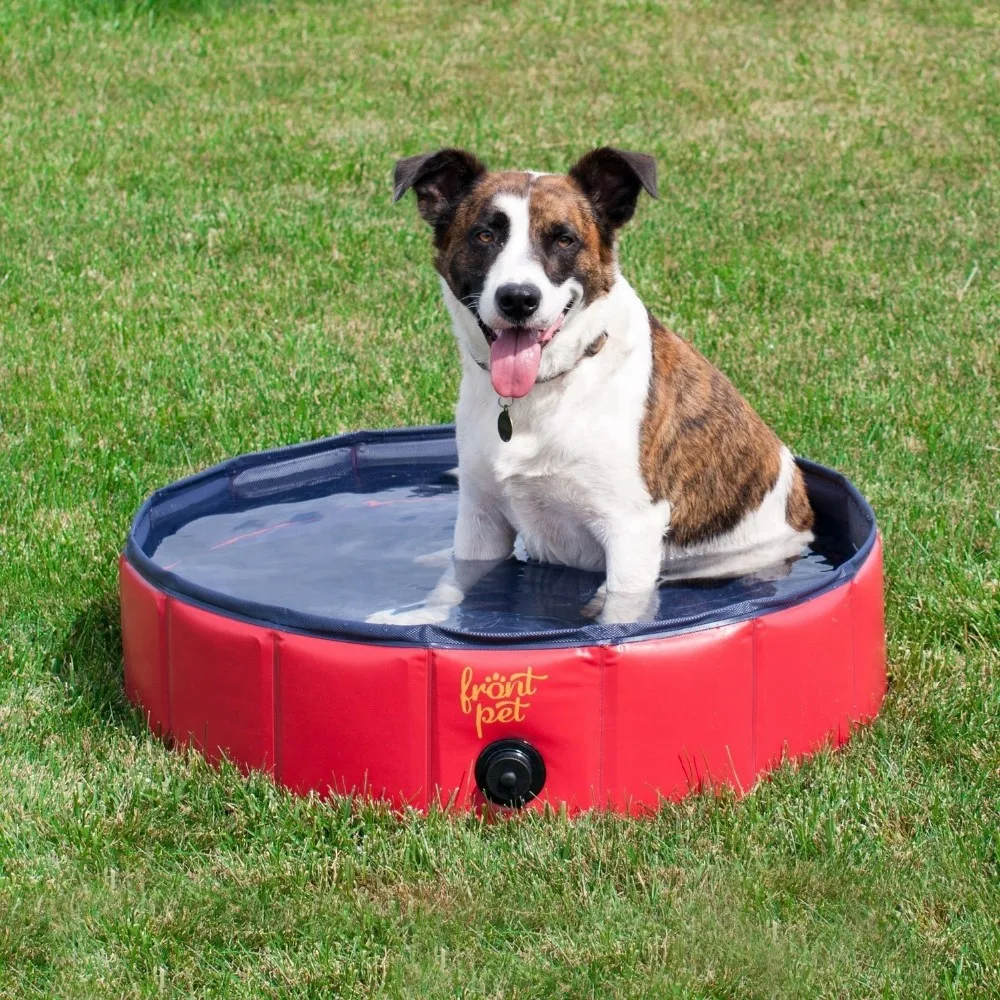 Jasonwell Foldable Dog Pet Bath Pool Collapsible Dog Pet Pool Bathing