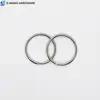 Metal Round Split Key Chains Rings For Home Car Keys Attachment