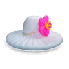 Large inflatable women hat with flower PVC creativity advertising publicity event model factory supply
