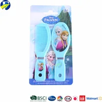 

F&J hair accessories supplier of High quality 2PC Baby Hair brush set,hair brush and comb sets