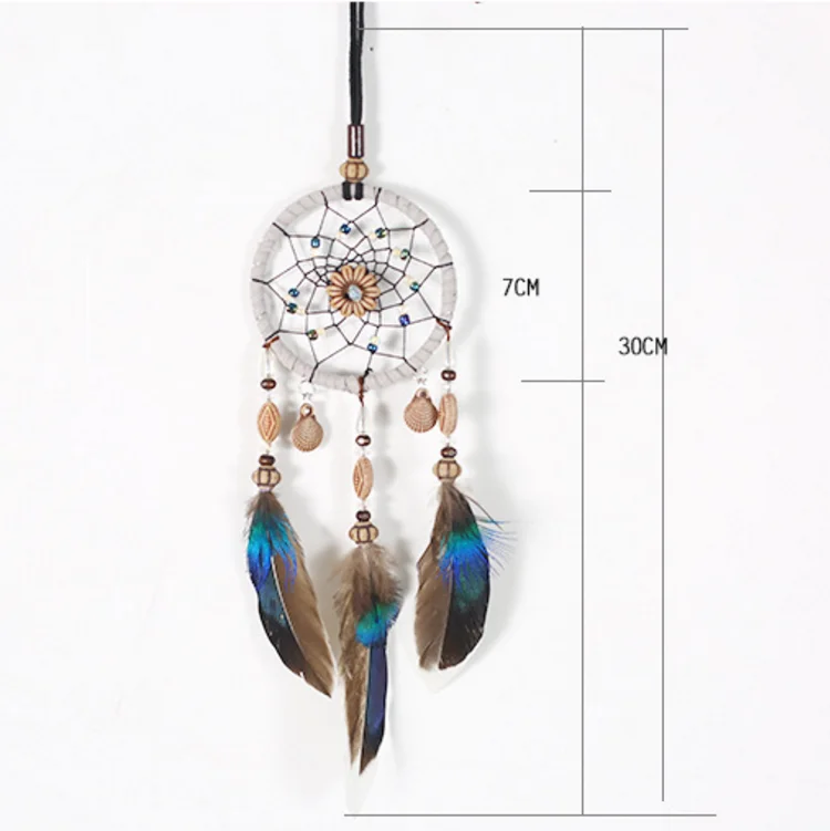 Ied-0048 Wholesale Dream Catcher Diy Feather Beads Dreamcatcher 