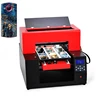 RFC Low price mini A3 neon uv led Lamp flatbed printer for flat materials