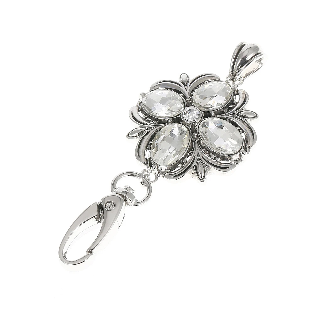 Retractable Bobine D Insigne De Mode Bijoux Metallique De Type