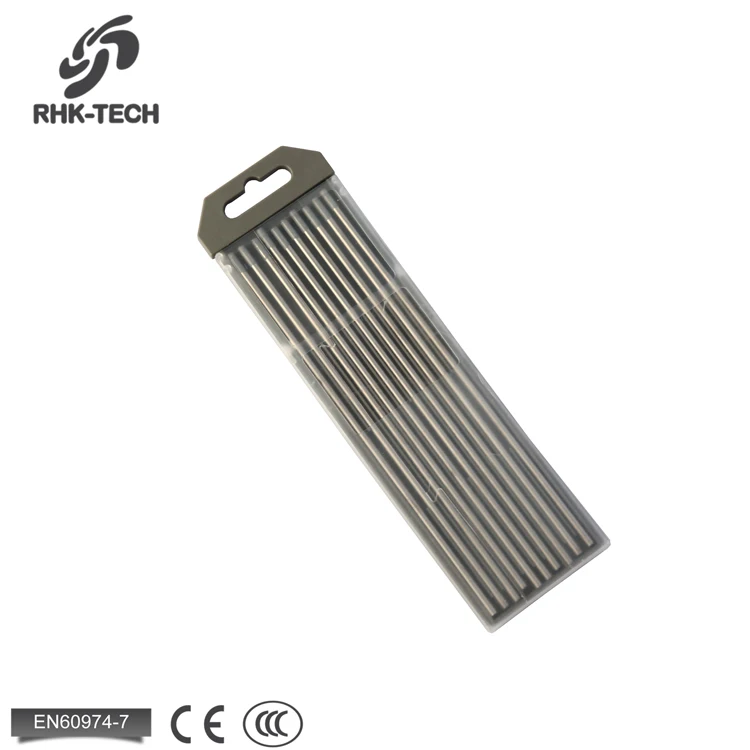 Wc20 6.4*150mm Tungsten Needle Manufacturer Wolfram Electrodes Welding