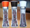 long slim elegant home restaurant use manual pepper salt grinder manual grinder pepper mill plastic cap
