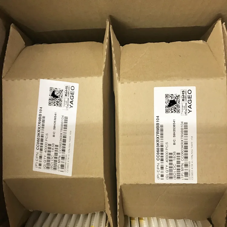 New Original Integrated Circuit Chip Smd Mlcc Capacitor Cap Ceramic 0 ...