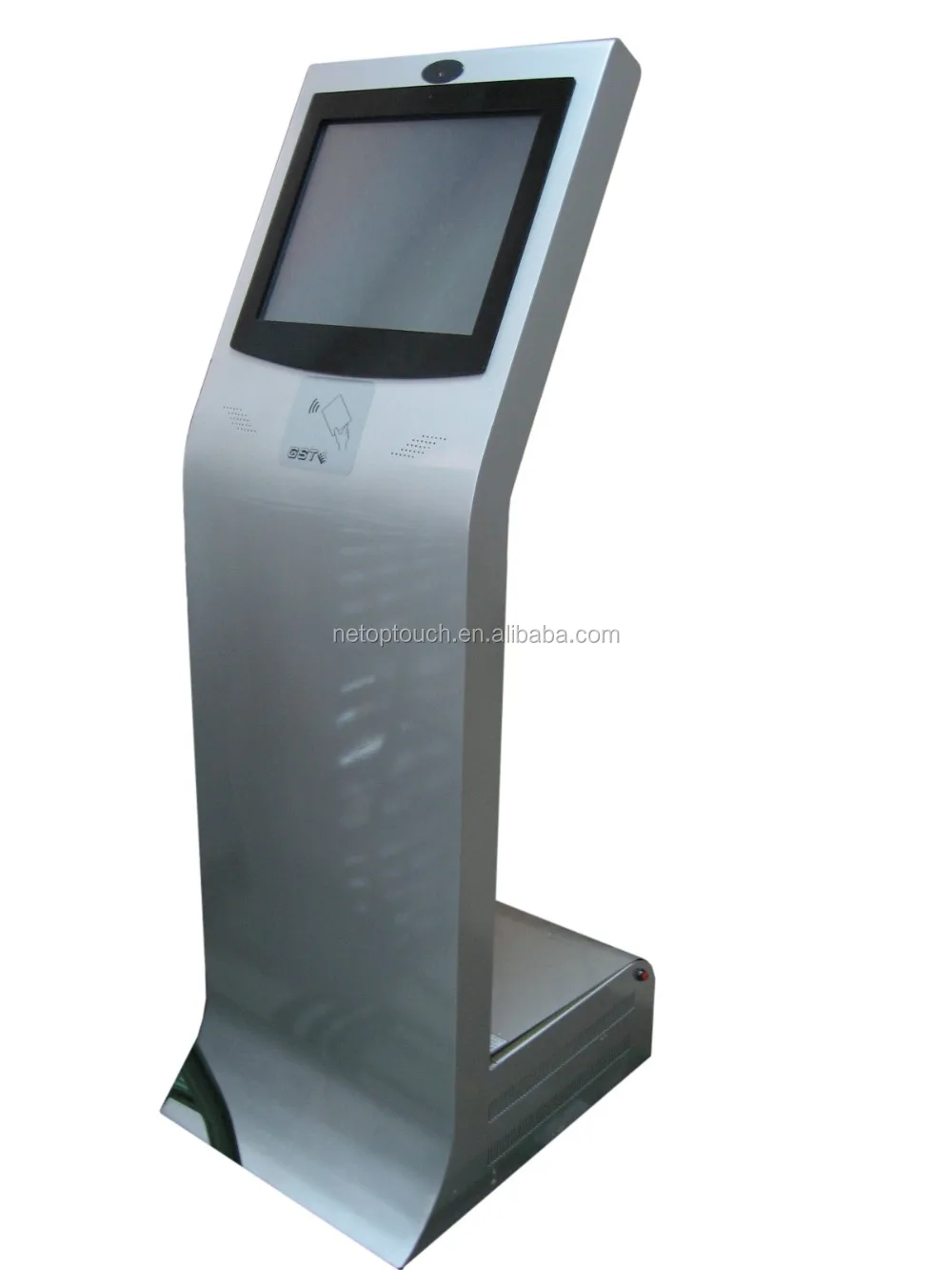 19inch Kiosk With Card Reader Manufactured In China For Banks And