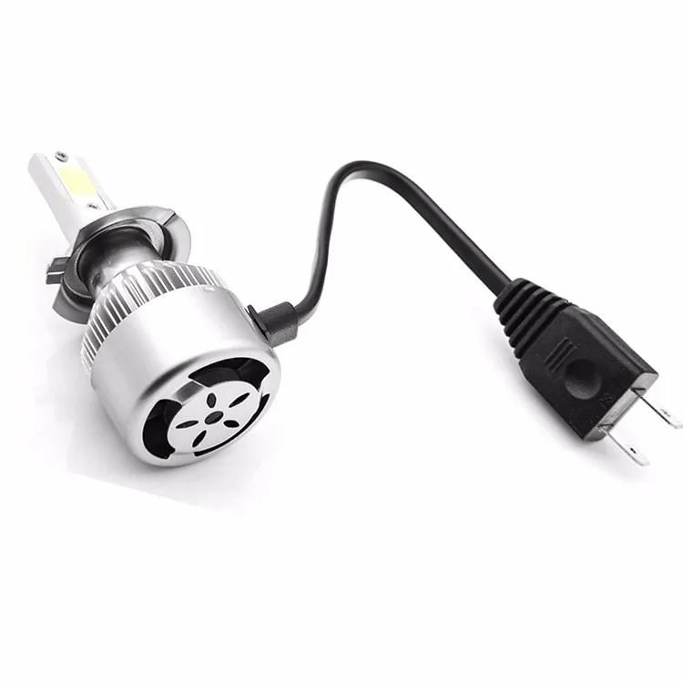 C6 Led Headlight Bulb 36w 3800lm Cob C6 Led Headlight H7 For Car Led