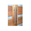 KM-1803 Ladder Style Back To Back Pull Handle Chrome Round Bar Pull Handle