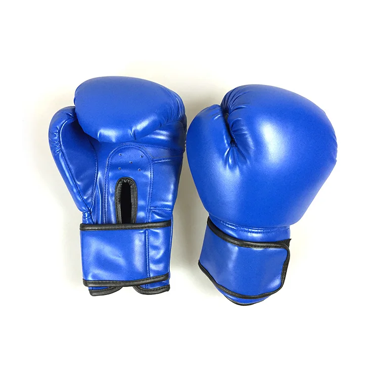 PU Leather Custom Logo MMA Muay Thai Kick Boxing Glove