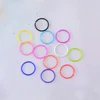 hot 14G 16G Non Piercing clip on faux nose ring septum Acrylic faux septum ring