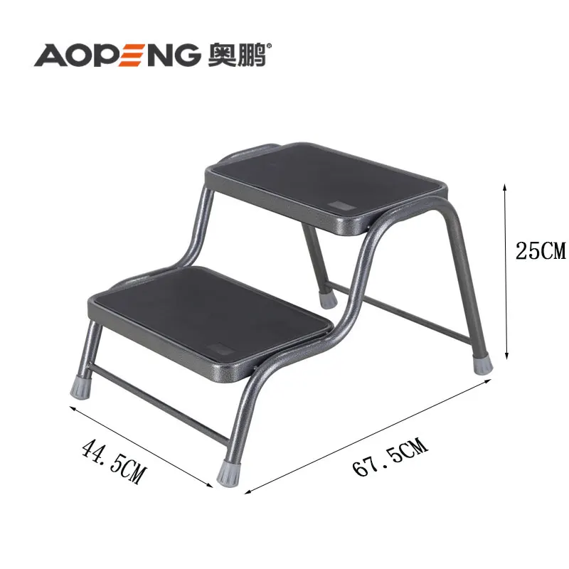 Two Steps Steel Ladder Wooden Bench Or Stool Ladder With High Quality Ap 1002 Buy Ladder Work Bench Stainless Steel Bench Two Step Ladder Product On Alibaba Com