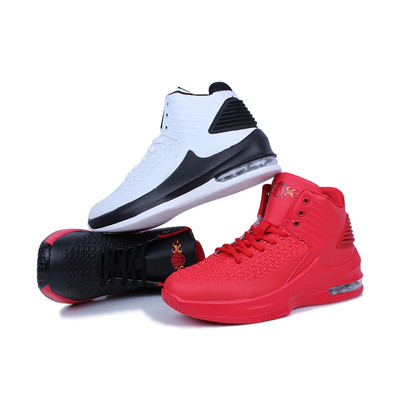 Men Custom Size Wear Non-slip High Sport Shoes