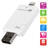 Metal Pen drive HD memory stick mobile Otg Micro Usb Flash Drive 8G 16G 32G 64GB For iPhone 5,6, 6 Plus 5C 5S