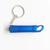 custom mini led torch flash light bottle opener key chain