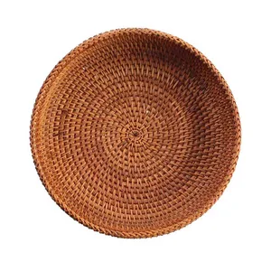 Amazon Top Seller 2018 Restaurant Environmentally Friendly Materials Wholesale Vietnamese Boutique Autumn Woven Fruit Basket