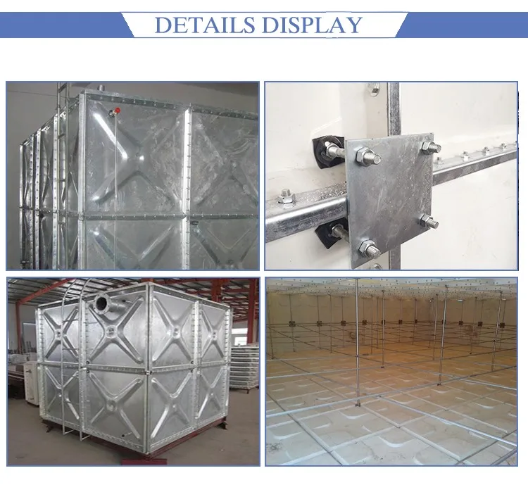 금속 물 탱크 아연 도금 강철 냉수 저장 탱크 100000 리터 Buy 아연 도금 스틸 냉간 물 저장 탱크냉간 물 저장 탱크 100000 리터 금속 물 탱크 