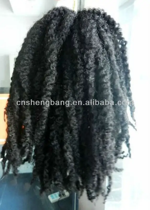 
Ultra Braid Kinky Twist Hair Twist easliy without hurting fingers Anti-Tangel fiber 110g mixed color 