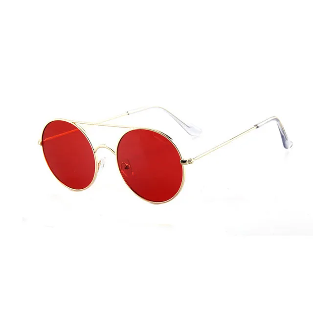 

Italy designer Fashion luxury Women Retro metal sunglasses 2019, Custom color