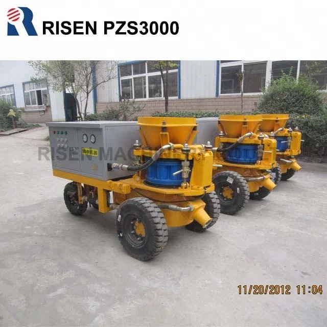 
CE safety standard, wet mix Shotcrete Machine - wet mix shotcreting machine for tunnel 