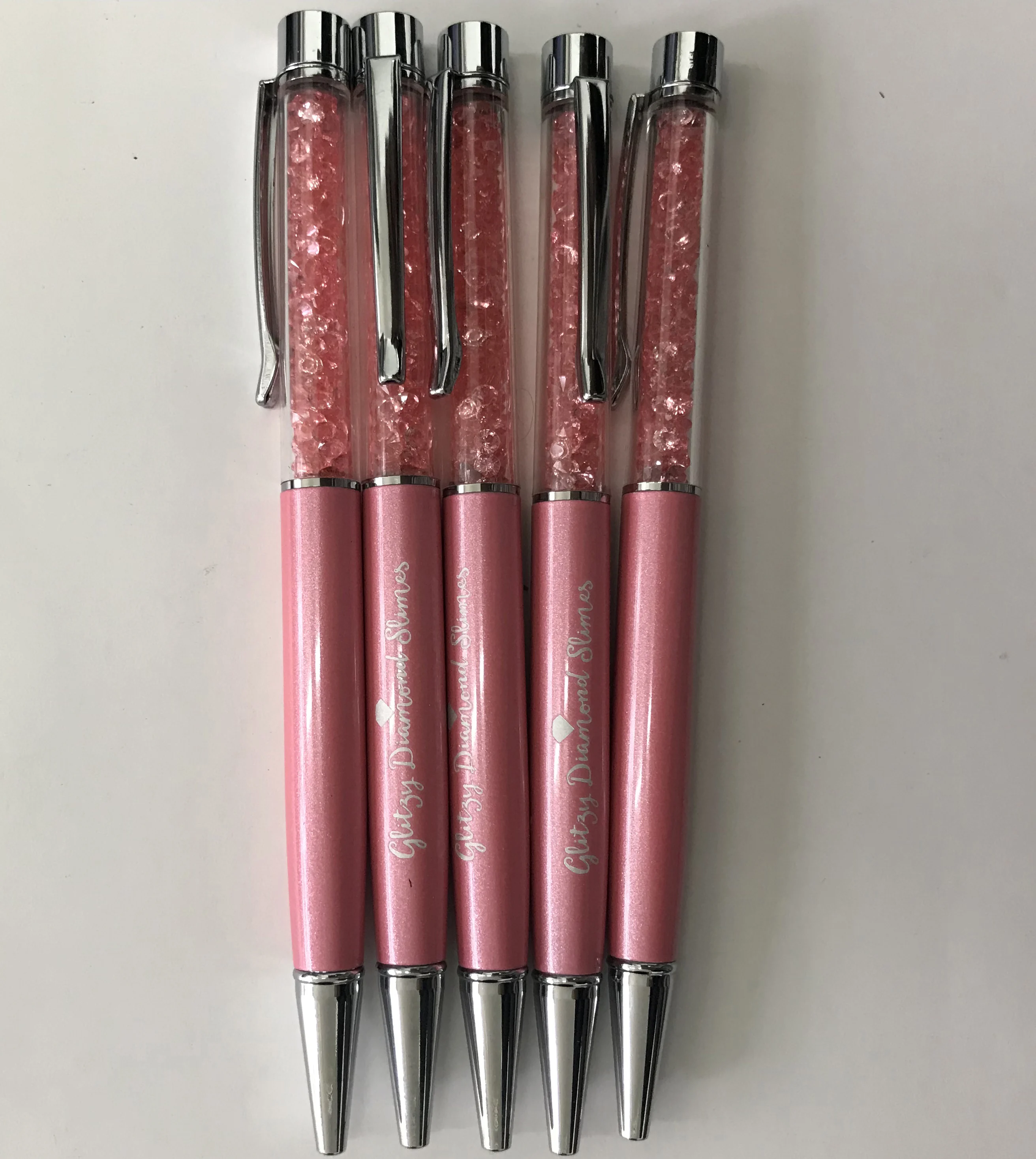 

Custom Crystal Diamond Metal Pen Crystal Wedding Pens Filled Pens