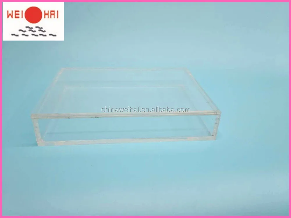 Caja De Acrílico Con Tapa Deslizante - Buy Corredera De Acrílico Caja