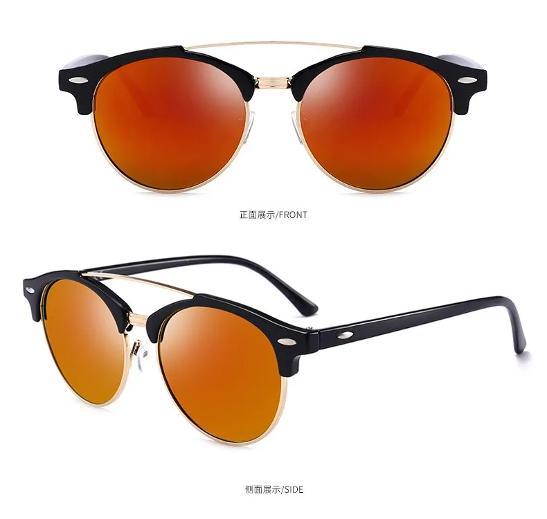 Fashion Uv400 Round Driving Pilot Sunglasses Polarized For Men Buy