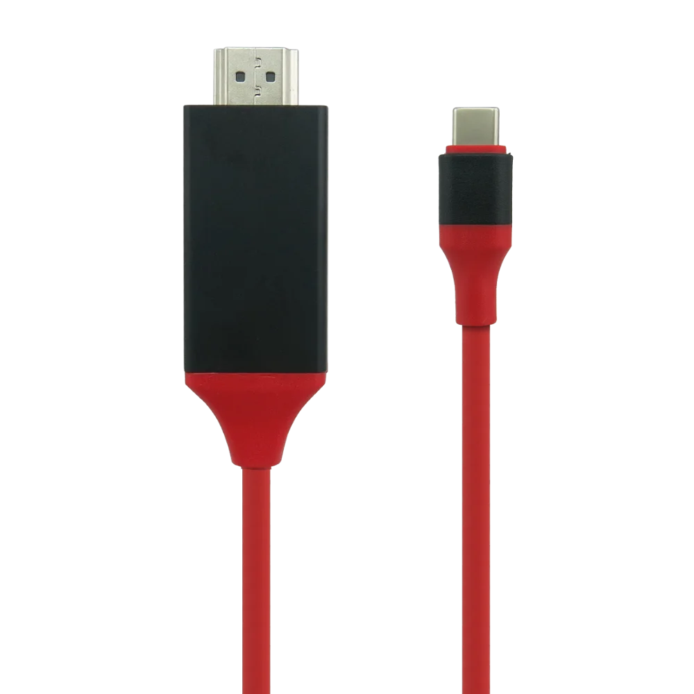 2M 4K USB Type-C to HDTV AV Adapter Cable for Phone Laptop