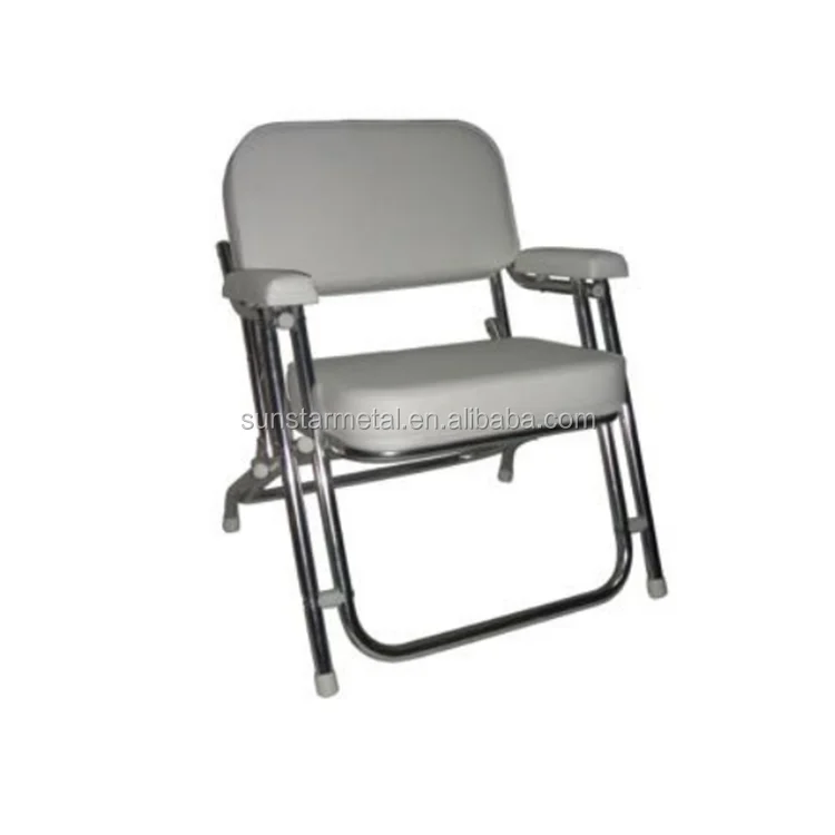 Fishing Chair With Rod Holder Buy Marine Folding Deck Chairs