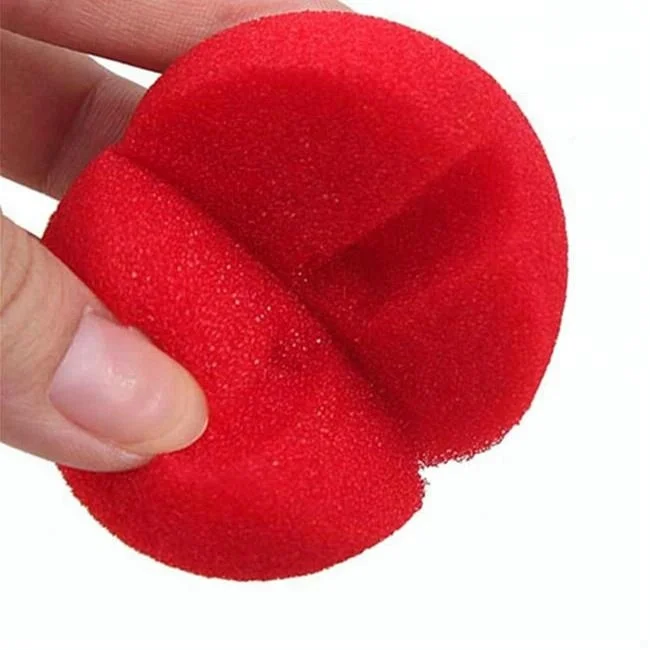 Foam Clown Nose For Circus Party Halloween Costume Red