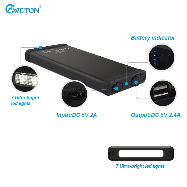 10000mah Ip67 Waterproof Special Design For Smartphone Outdoor Power