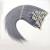 Wholesale High Quality Brazilian Remy Human Hair Extension Full Head Lace Weft Clip In Hair