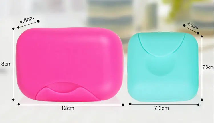 Hot sale Cheap colorful plastic travel soap box