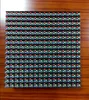 used outdoor digital signs sale 256x128 lcd module single red color outdoor usage p10 led module