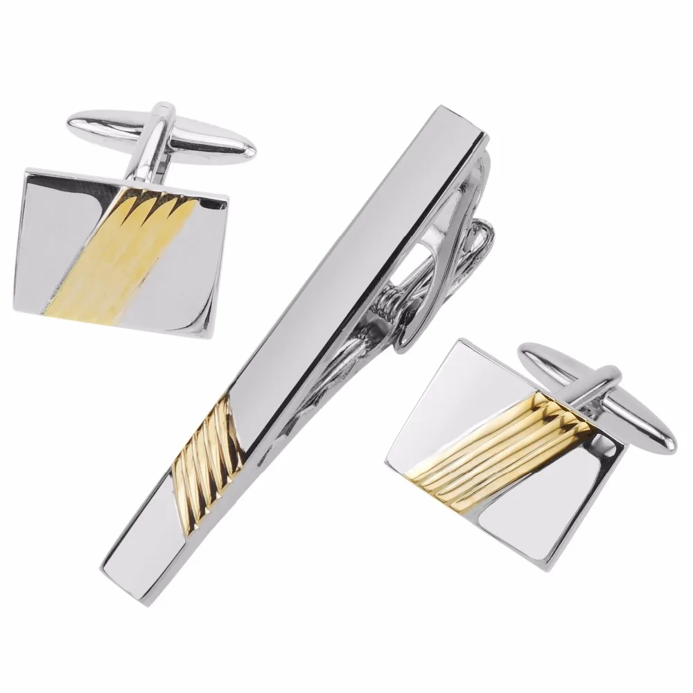 Brass Wholesale Mens Custom Cufflinks Tie Clips Set Buy Modern Ties