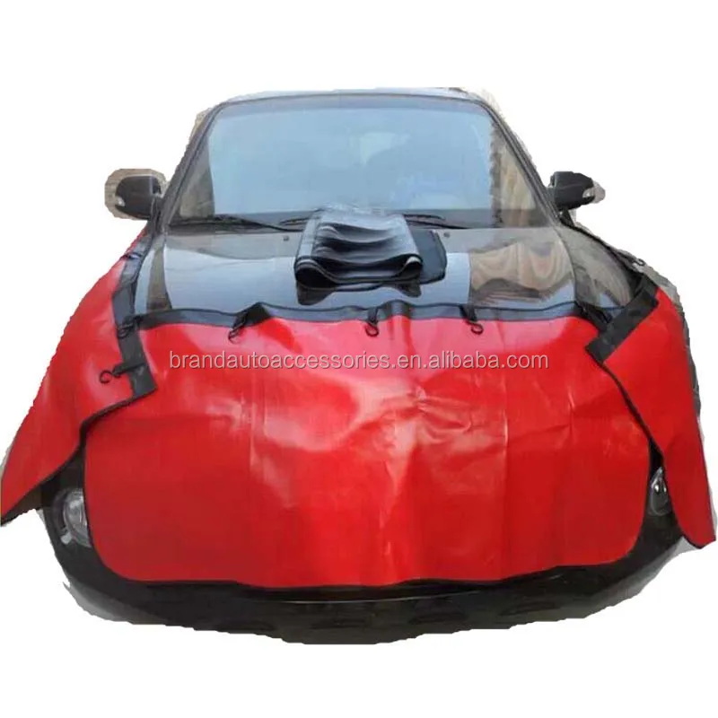 RED CAR FENDER COVER 24 IN X 36 IN 