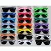 Logo Brand Promotional Items Giveaway Gifts Plastic Frame Multicolor Lens Wholesale Sunglasses