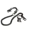 Wholesale Men's Stainless Steel Skull Basic Biker Key Jean Wallet Chain