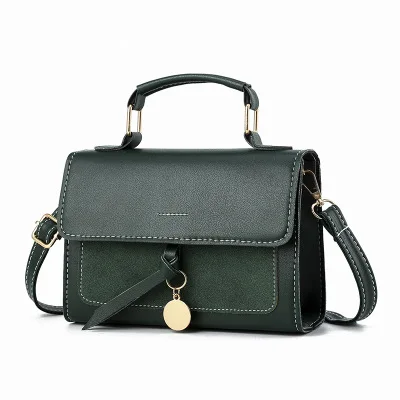 

9F014 ladies handbags women bag PU leather hand bag, Red, black, brown, green, gray