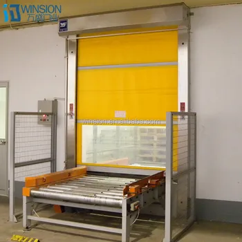 High Speed Roll Up Gate Automatic Rolling Shutter Door Fit For Painting Workshop Buy Pvc Roller Shutter High Speed Door Plastic Roller Shutter