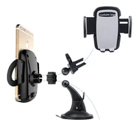 

Universal 3 In 1 Car Air Vent Phone Holder 360 Rotation Cell Phone Holder For Car Vent/Dashboard/Windshield Phone Mount