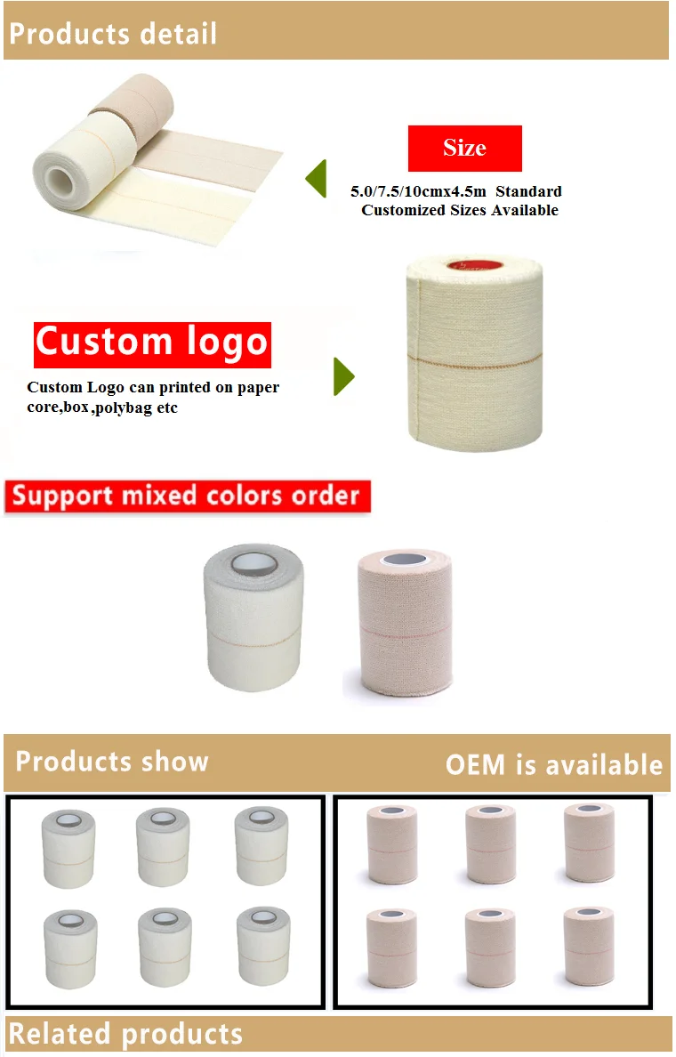 75MM Reliance Premium EAB Elastic Adhesive Bandage
