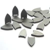 machinery accessory high durability tungsten carbide inserts Welded blade tip from factory